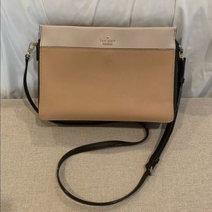 Kate Spade Tan/Cream/Black Crossbody